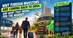 Why Foreign Investors Are Coming Back to India and What That Means for the Market