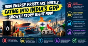 How Energy Prices Are Quietly Eating Into India's GDP Growth Story Right Now