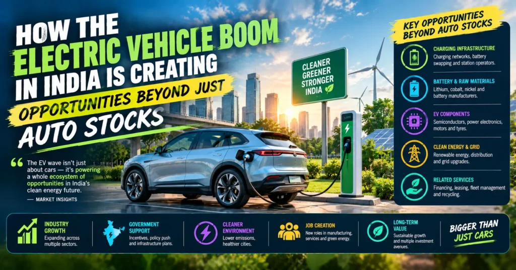 How the Electric Vehicle Boom in India Is Creating Opportunities Beyond Just Auto Stocks