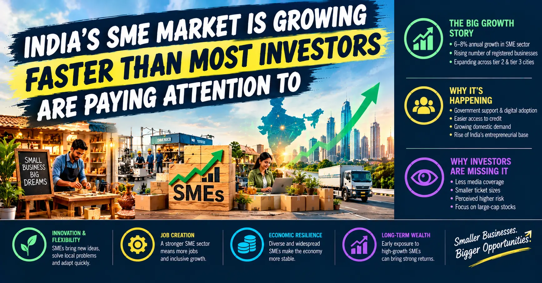 India's SME Market Is Growing Faster Than Most Investors Are Paying Attention To